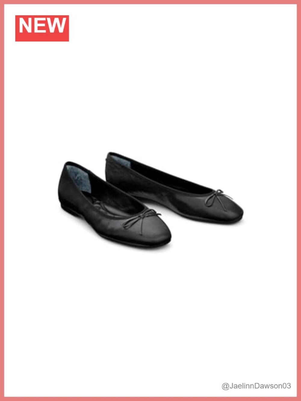 Women's Slip-On Ballet Flats Leather Comfortable Arch Support Slip-Resistant